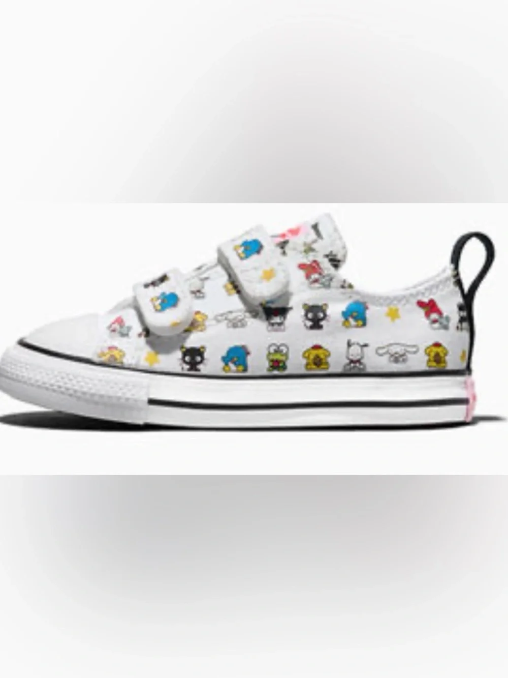 Kids Converse X Hello Kitty and Friends. Size 10